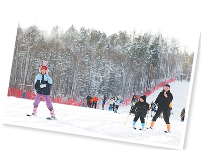 最北滑雪场，开滑！