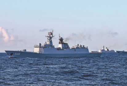 大洋淬锋——海军某驱逐舰支队训练掠影