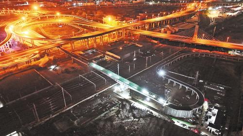 石家庄环城绿道打通最后一个卡点