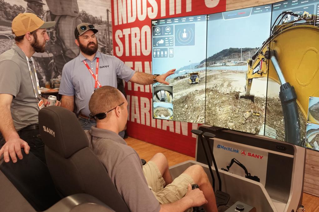 中国工程机械企业携智能化成果加速融入全球高端市场